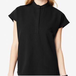 Figs Womens black Rafaela scrub top